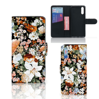 Hoesje voor Huawei P20 Dark Flowers