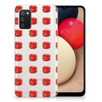Samsung Galaxy A02s | Siliconen Case | Paprika Red