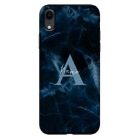 Midnight Marble: iPhone XR Tough Case