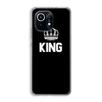 King zwart: Xiaomi Mi 11 Transparant Hoesje