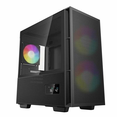 ATX Semi-toren BehuizingDEEPCOOL Zwart