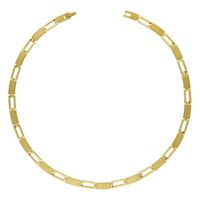 Boccia 08040-03 Ketting titanium goudkleurig 45 cm