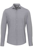 Pure Functional Slim Fit Jersey shirt grijs, Motief - thumbnail