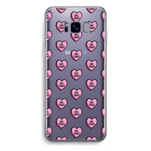 GIRL POWER: Samsung Galaxy S8 Plus Transparant Hoesje