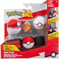 Pokemon Clip 'N Go Poke Ball Belt (Charmander + Poke Ball & Premier Ball) - thumbnail