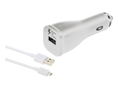 Samsung EP-LN915UWEGWW Samsung Adaptive Fast Charging Car Charger Micro-USB White Bulk