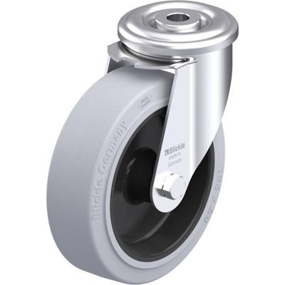 Blickle LER-POEV 125G-SG Plaatstalen zwenkwiel Wieldiameter: 125 mm Draagvermogen (max.): 150 kg 1 stuk(s)