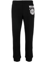 Moschino pantalon de jogging en coton biologique - Noir - thumbnail