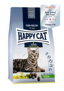 Happy Cat Adult Culinary Land Geflügel (met gevogelte) kattenvoer 2 x 10 kg