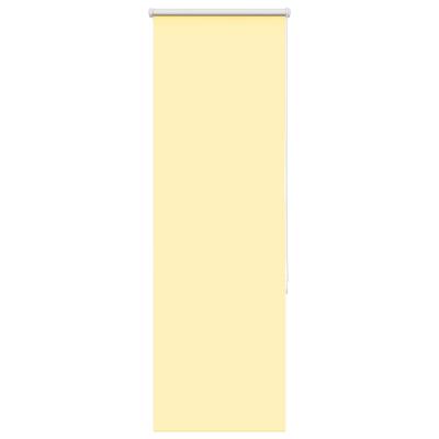 Rolgordijn 60x150 cm verduisterend stofbreedte 55,7cm geel