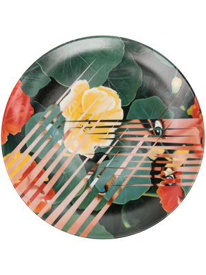 Ligne Blanche assiette Rosenquist Nasturtium Salad - Vert