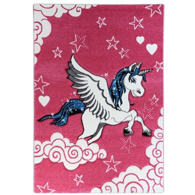 Kindervloerkleed 640-17 Fuchsia-120 x 170 cm