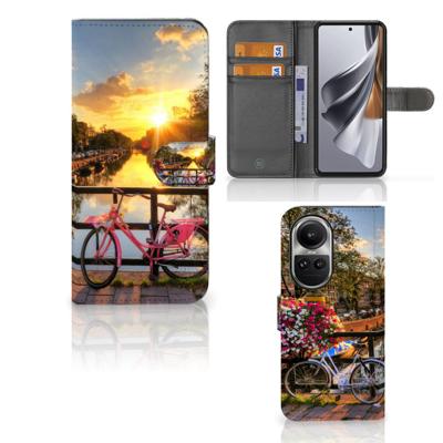 OPPO Reno10 | 10 Pro | Flip Cover | Amsterdamse Grachten