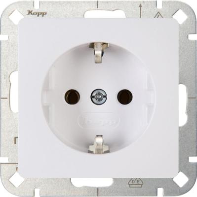 Kopp HK05 arctic wit inbouw stopcontact RA - 4621490