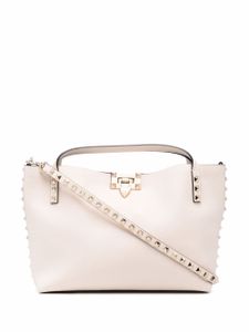 Valentino Garavani petit sac à main Rockstud - Tons neutres