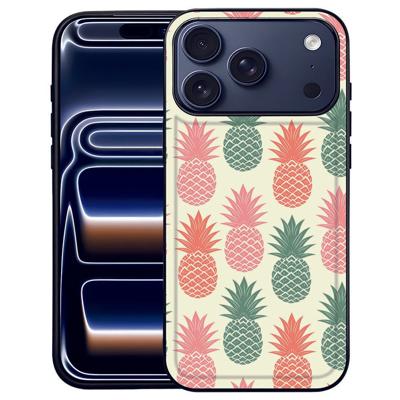 Backcover Hoesje Apple iPhone 17 Pro Max Ananas Backcover Hoesje Apple iPhone 17 Pro Max Ananas