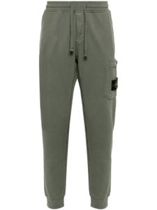 Stone Island pantalon de jogging à patch Compass - Vert