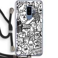 Vexx Mixtape #2: Samsung Galaxy S9 Plus Transparant Hoesje met koord