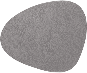 LIND DNA - Dinner Mat Curve - Placemat 37x44cm Hippo Anthracite-G