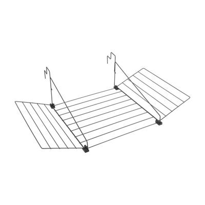 Metaltex droogrek Tilburg 12m zwart