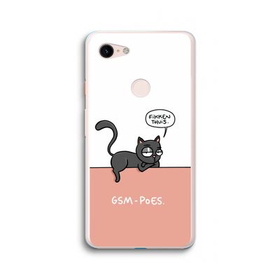 GSM poes: Google Pixel 3 XL Transparant Hoesje