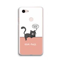 GSM poes: Google Pixel 3 XL Transparant Hoesje