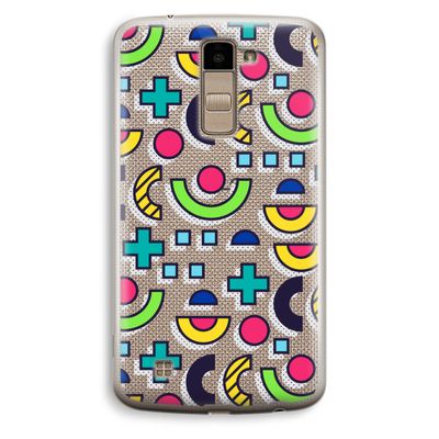 8-bit N°6: LG K10 (2016) Transparant Hoesje
