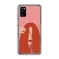 Woke up like this: Samsung Galaxy A41 Transparant Hoesje
