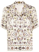 Tory Burch chemise en soie à imprimé cachemire - Tons neutres - thumbnail