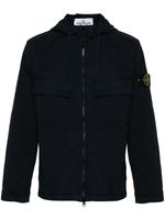 Stone Island veste à badge Compass - Bleu - thumbnail