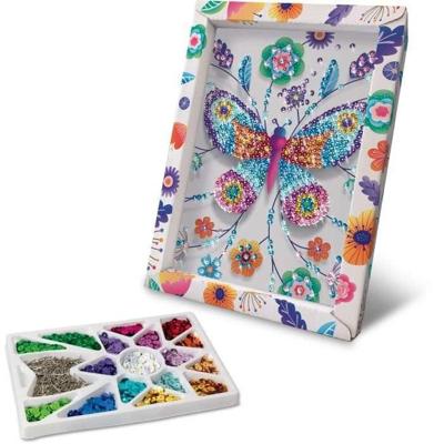 Vlinders - illustratie met pailletten