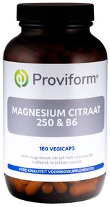 Proviform Magnesium Citraat 250 mg & B6 Capsules