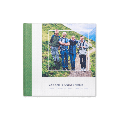 Fotoboek Grønn 21x21 Vierkant