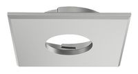 LED afdekring zilverkleurig vierkant voor LED inbouwspot 2090 3090