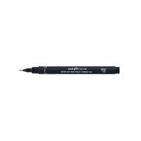 Fineliner uni-ball pin 1.2mm zwart | 12 stuks