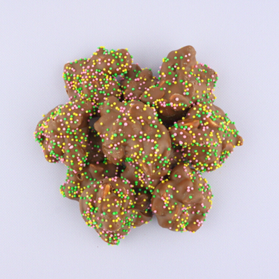 Ambachtelijke pindarotsjes melk / paasmusket 300 gram