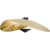 Masterlight Ø 90cm led plafondlampLente bladgoud - 5100-05-08-90