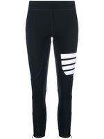 Thom Browne legging à détail 4 bandes signature - Bleu