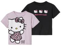 2 kinder t-shirts (122/128, Hello Kitty)