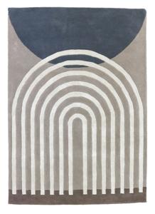 Finarte - Vloerkleed Atrium Wool Rug Grey - 140x200 cm