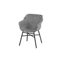 Hartman Delphine dining stoel white - black