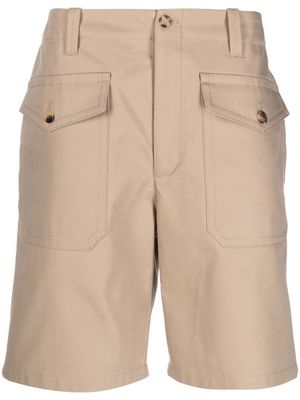 Alexander McQueen bermuda à détail de poche - Tons neutres