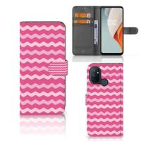 OnePlus Nord N100 | Telefoon Hoesje | Waves Pink