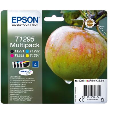 Originele inktcartridge Epson T1295 Zwart