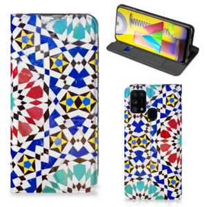 Samsung Galaxy M31 Standcase Mozaïek