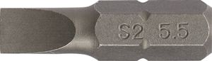 Promat Bit | voor sleufschroeven | 5,5 mm lengte 25 mm 1/4 inch C6,3 | snedesterkte 1 mm - 4000829106 4000829106