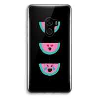 Smiley watermeloen: Xiaomi Mi Mix 2 Transparant Hoesje