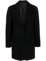 ISABEL MARANT manteau Jilinka en laine vierge - Noir - thumbnail