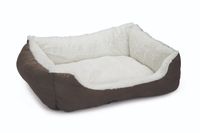 Pluche Ligbed Baboo Beige/Taupe