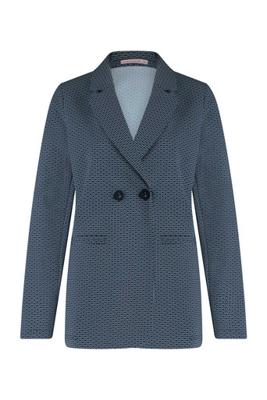 Jim ring blazer - black/cobalt - 07137